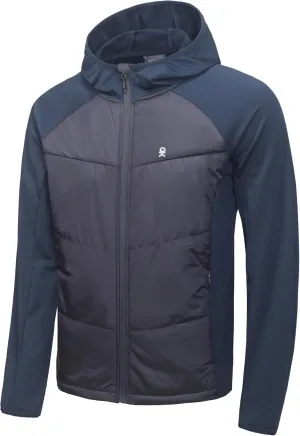 Little Donkey Andy Men's Running Jacket Lightweight Thermal Hybrid Puffer Jacket for Men Golf Hiking
