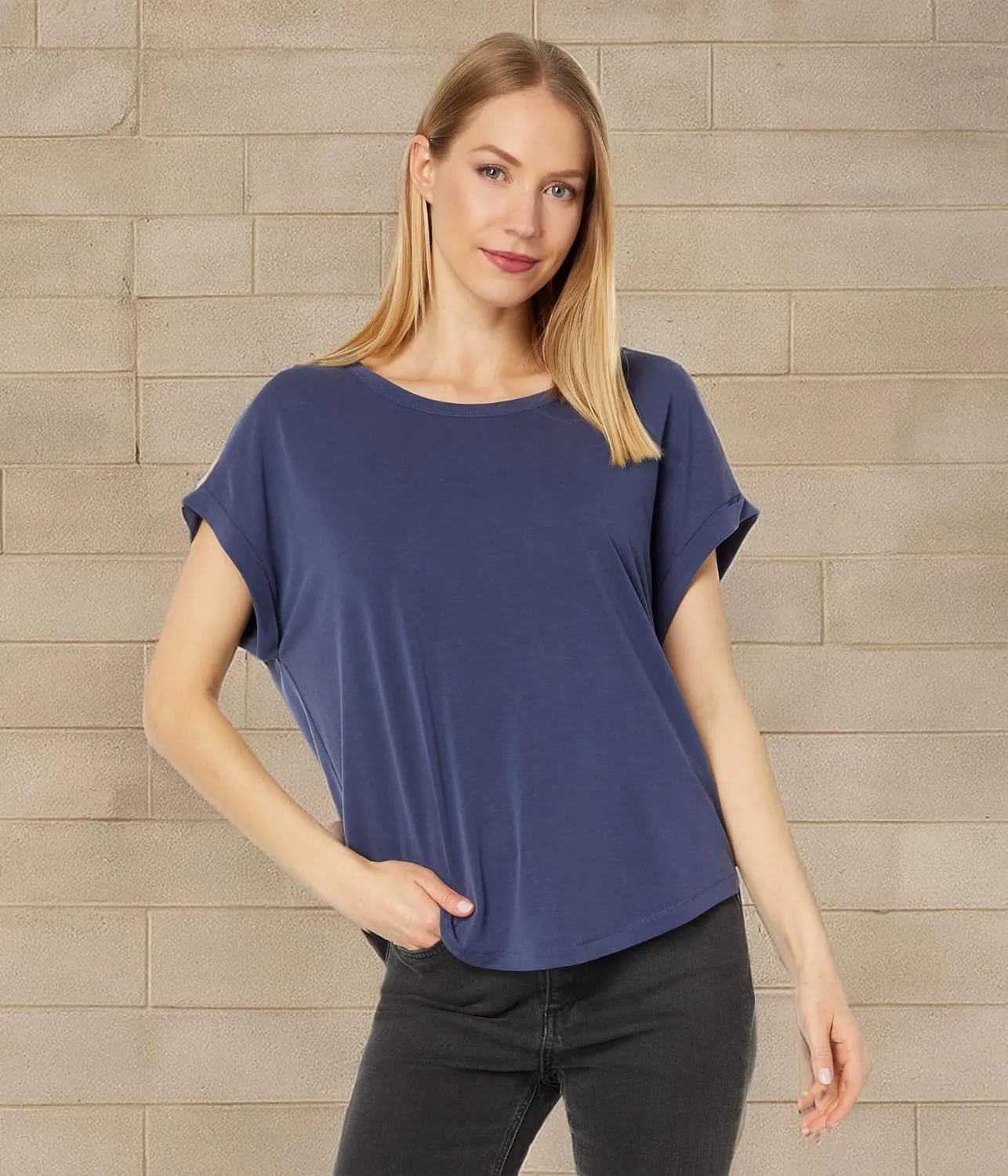Lucky Brand Women's Sandwash Dolman Tee