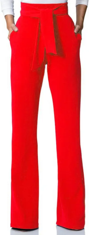 Lucuna Women's Dress Pants High Waisted Wide Leg Work Pants Slacks Office Business Casual Trousers