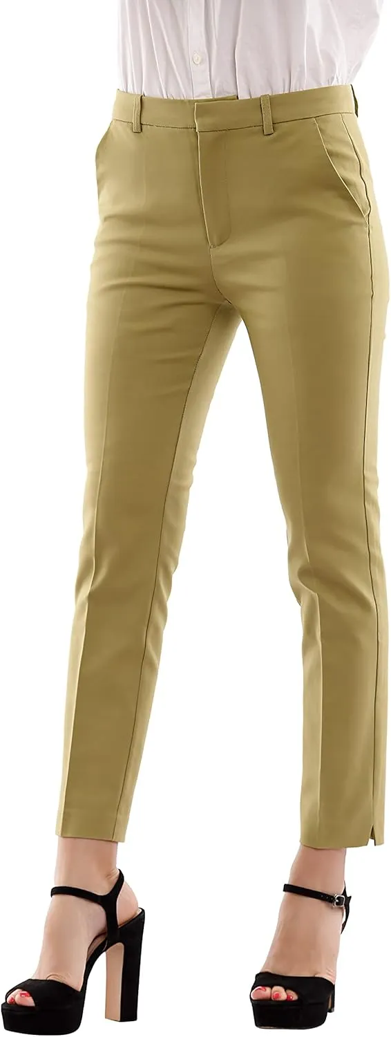 Marycrafts Women's Work Ankle Dress Pants Trousers Slacks