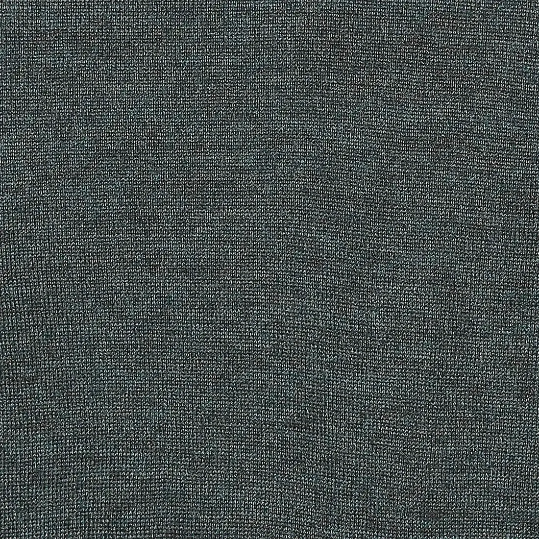 Men Green Solid Wool Blend V Neck Collar Sweaters