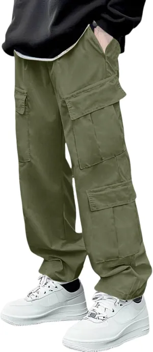 Men's Athletic Trousers Baggy Tactical Slacks Riding Stretch Joggers Shorts Travel Sport Regular Fit Yoga Summer Cloth