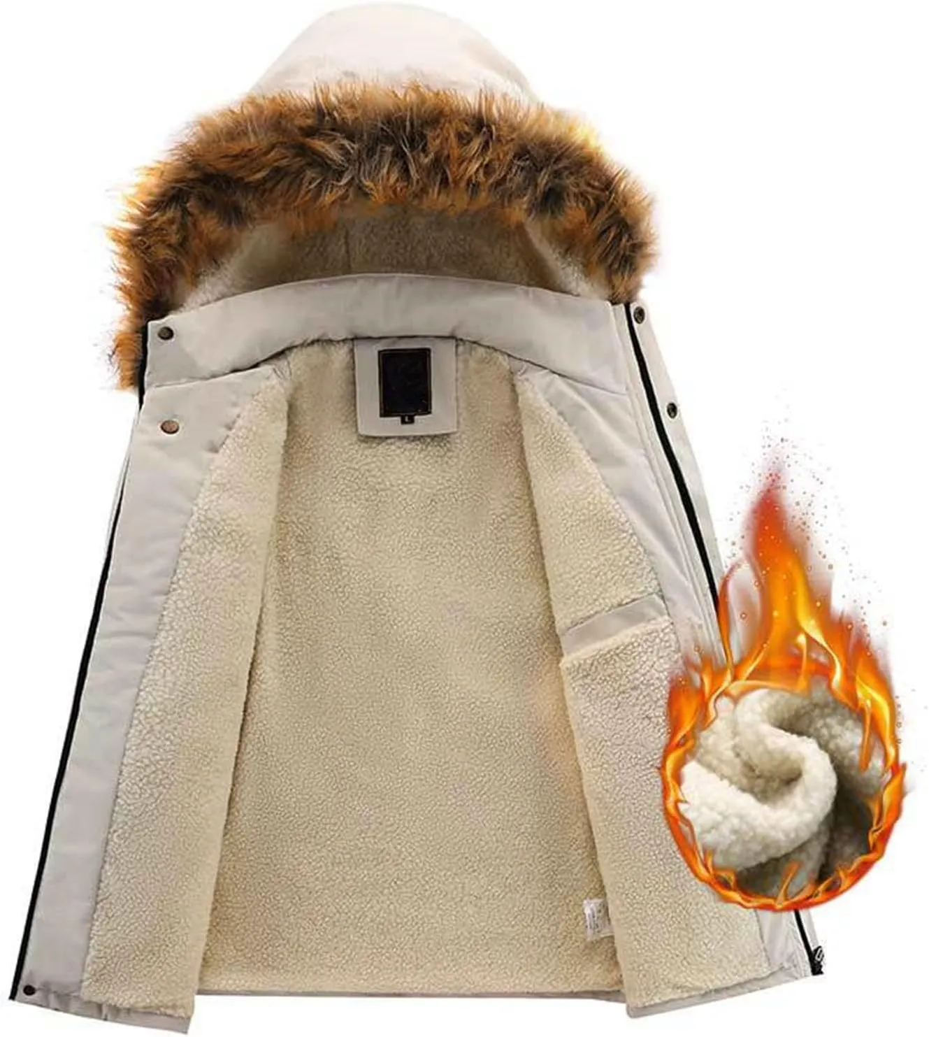 Men's Down Jacket Casual Thickened Cotton Padded Jacket Fashion Trend Winter Jacket Warm Winter Jackets Men's Cardigan