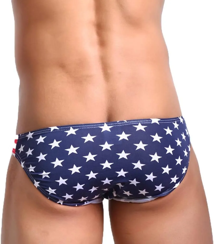 Men's Elephant Trunk Cotton Briefs Fathers Day Personalized Gifts Man Stretch Brief Underwear Christmas Boxer Briefs