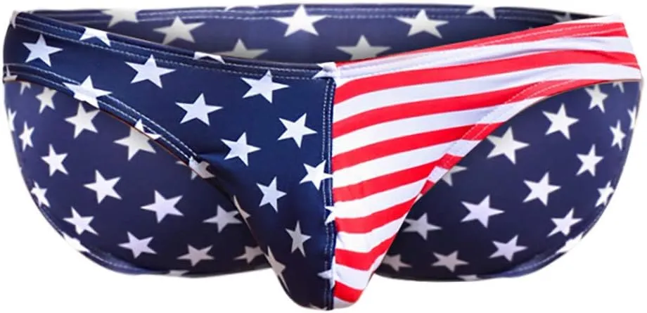 Men's Elephant Trunk Cotton Briefs Fathers Day Personalized Gifts Man Stretch Brief Underwear Christmas Boxer Briefs