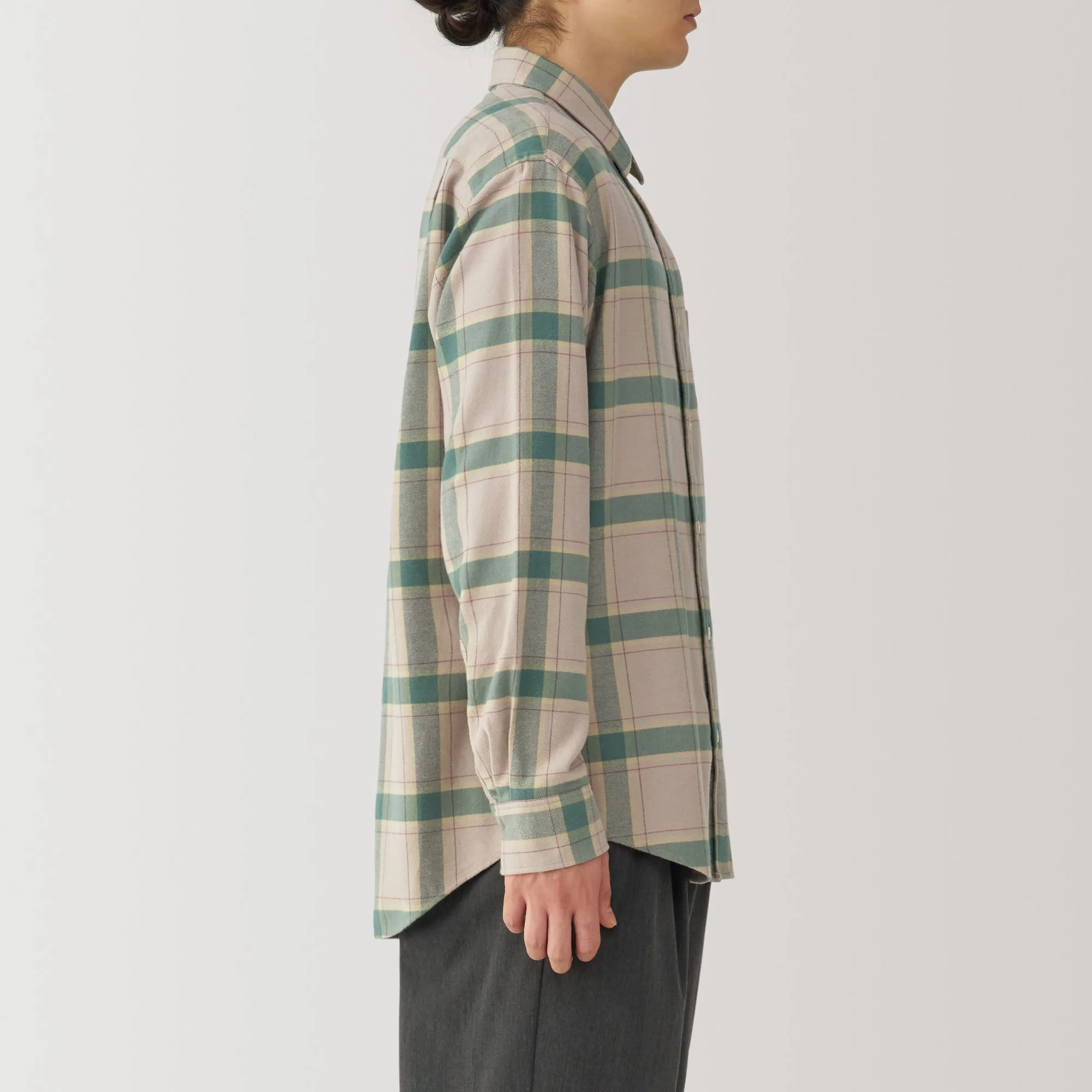 Men's Flannel Long Sleeve Patterned Shirt