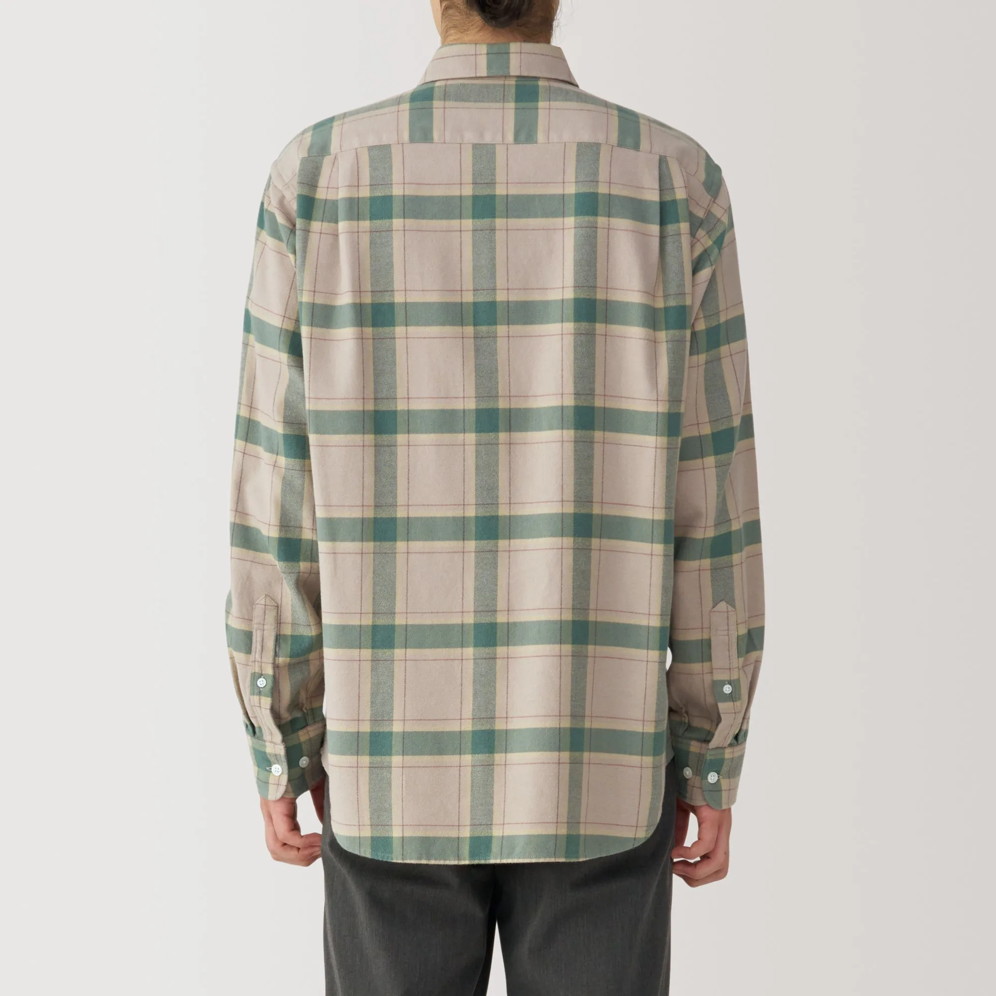 Men's Flannel Long Sleeve Patterned Shirt