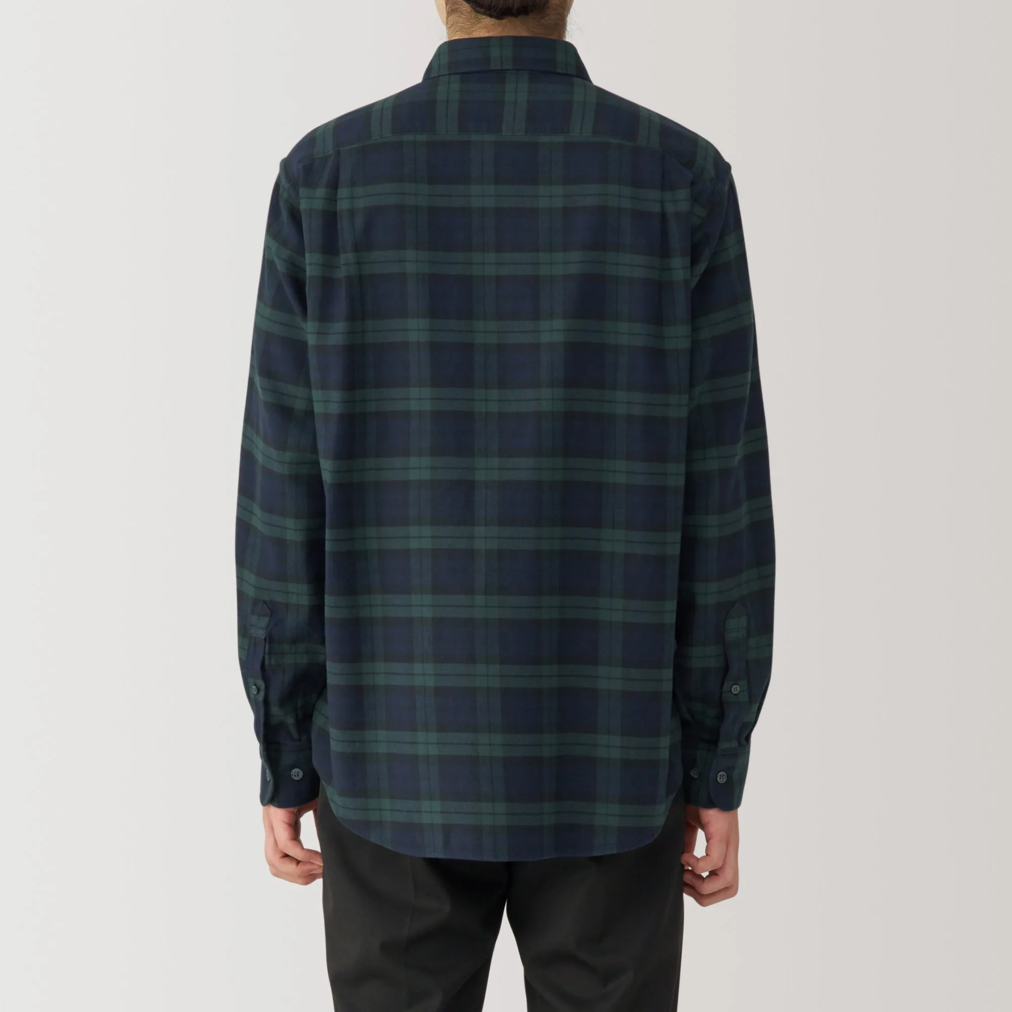 Men's Flannel Long Sleeve Patterned Shirt
