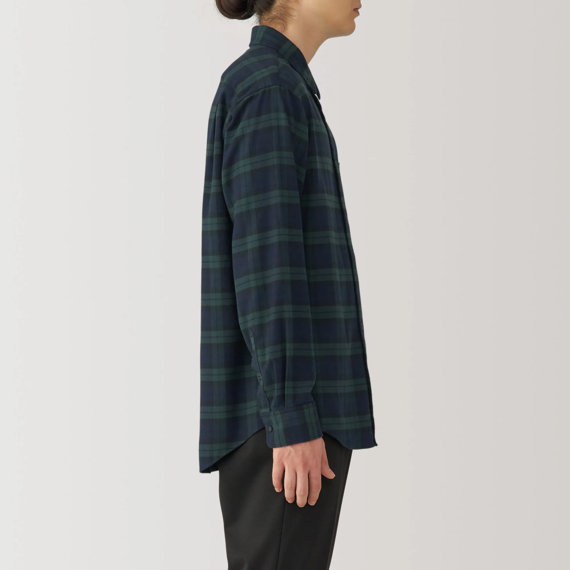 Men's Flannel Long Sleeve Patterned Shirt
