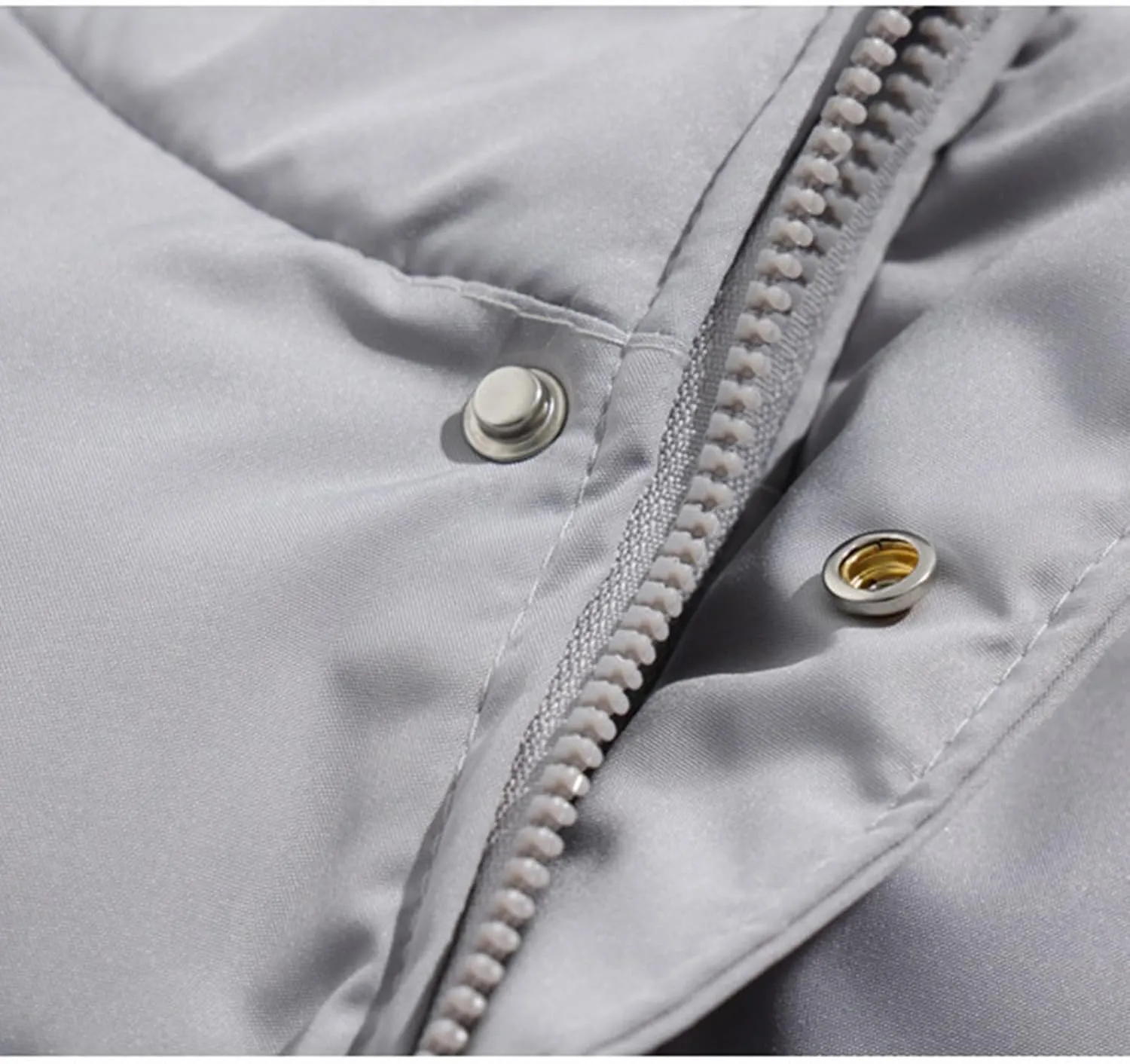 Men's Hooded Down Coats Winter Warm Puffer Jacket Cotton Padded Waterdproof Outerwear with Pockets