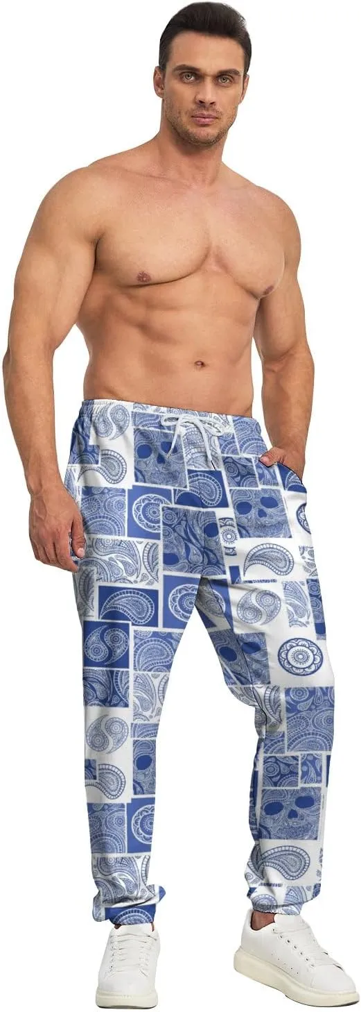 Mens Joggers Pants Corn Sweatpants Sports Trousers Casual Workout Pants