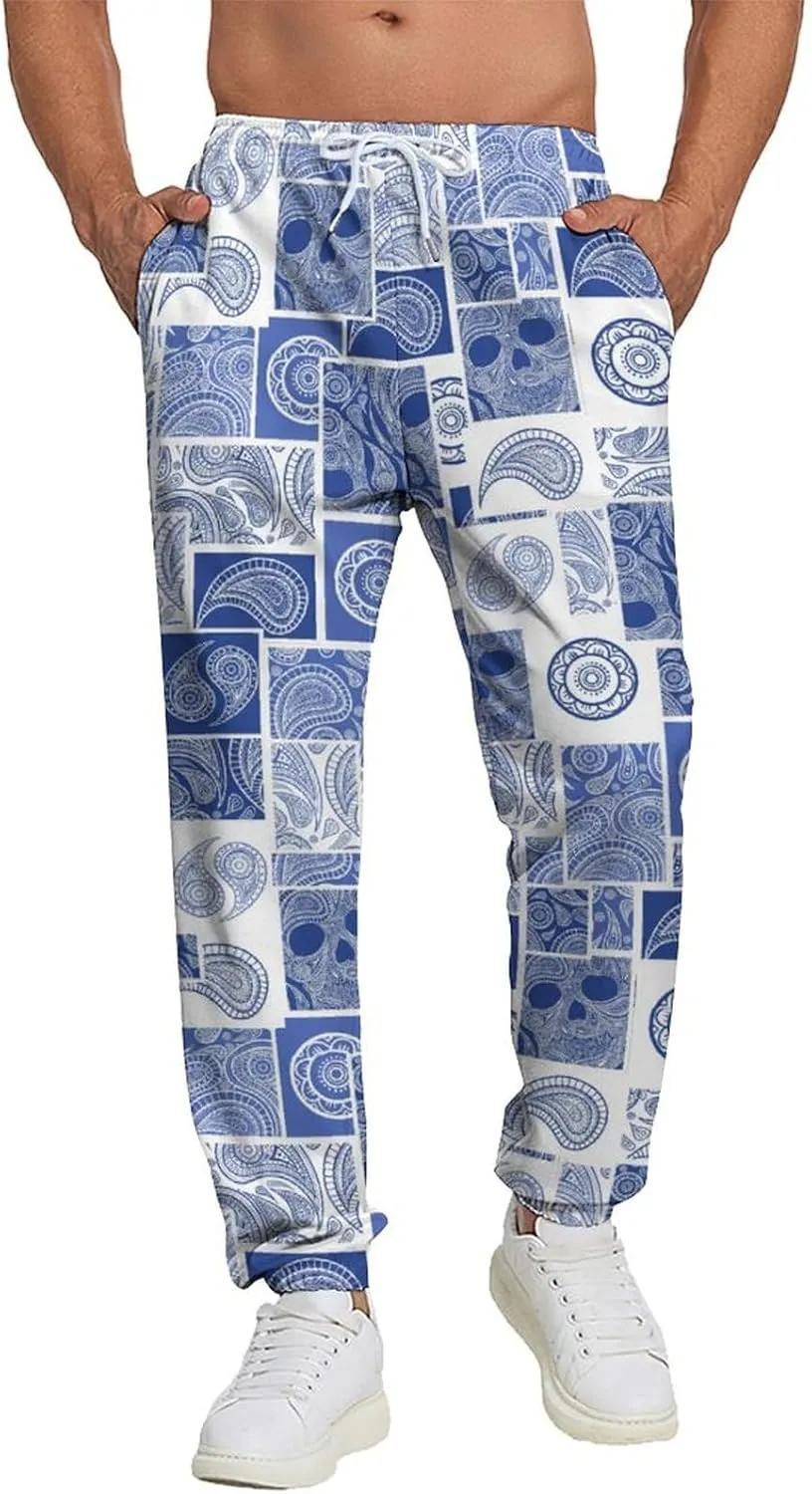 Mens Joggers Pants Corn Sweatpants Sports Trousers Casual Workout Pants