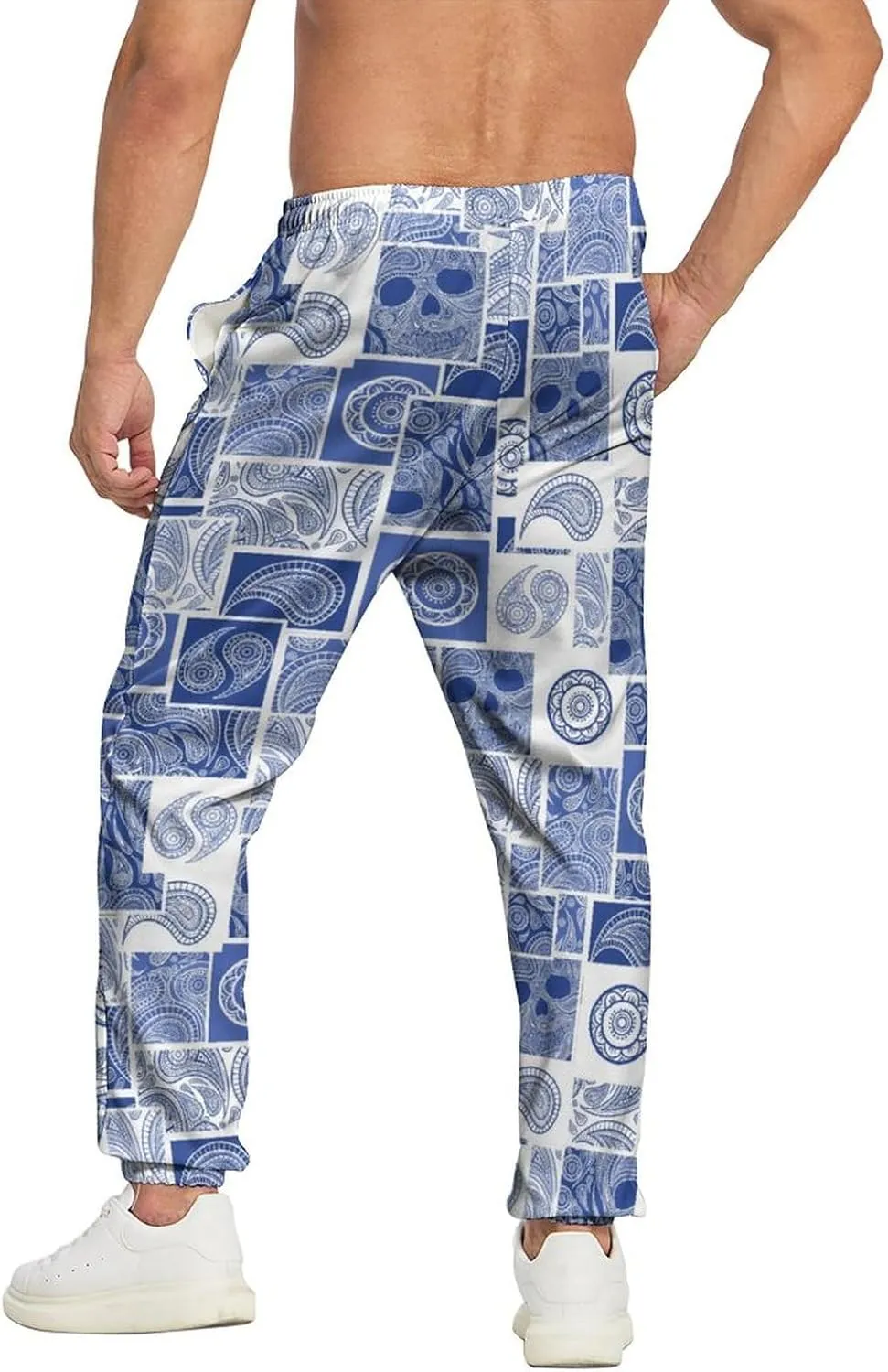 Mens Joggers Pants Corn Sweatpants Sports Trousers Casual Workout Pants
