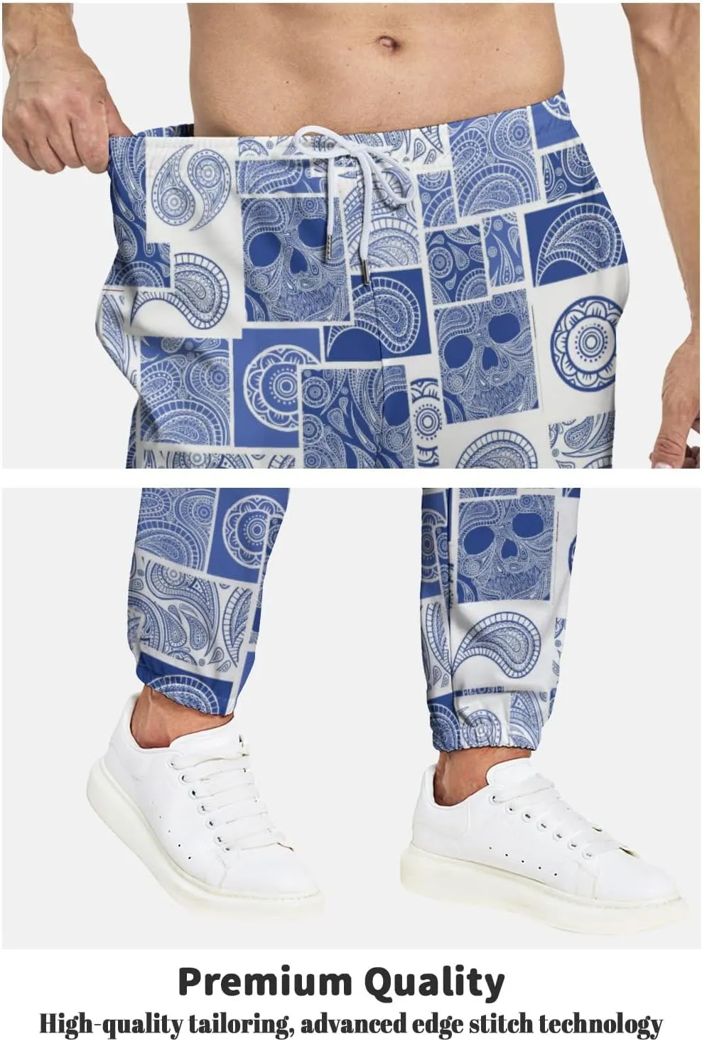 Mens Joggers Pants Corn Sweatpants Sports Trousers Casual Workout Pants