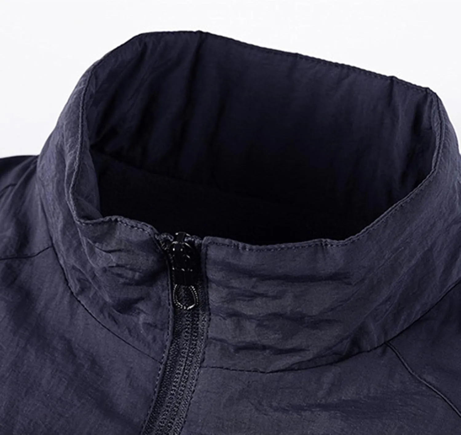 Mens Plus Size Winter Jackets Warm Thick Fleece Lined Sherpa Coats Thermal Padded Cotton Puffer Outerwear