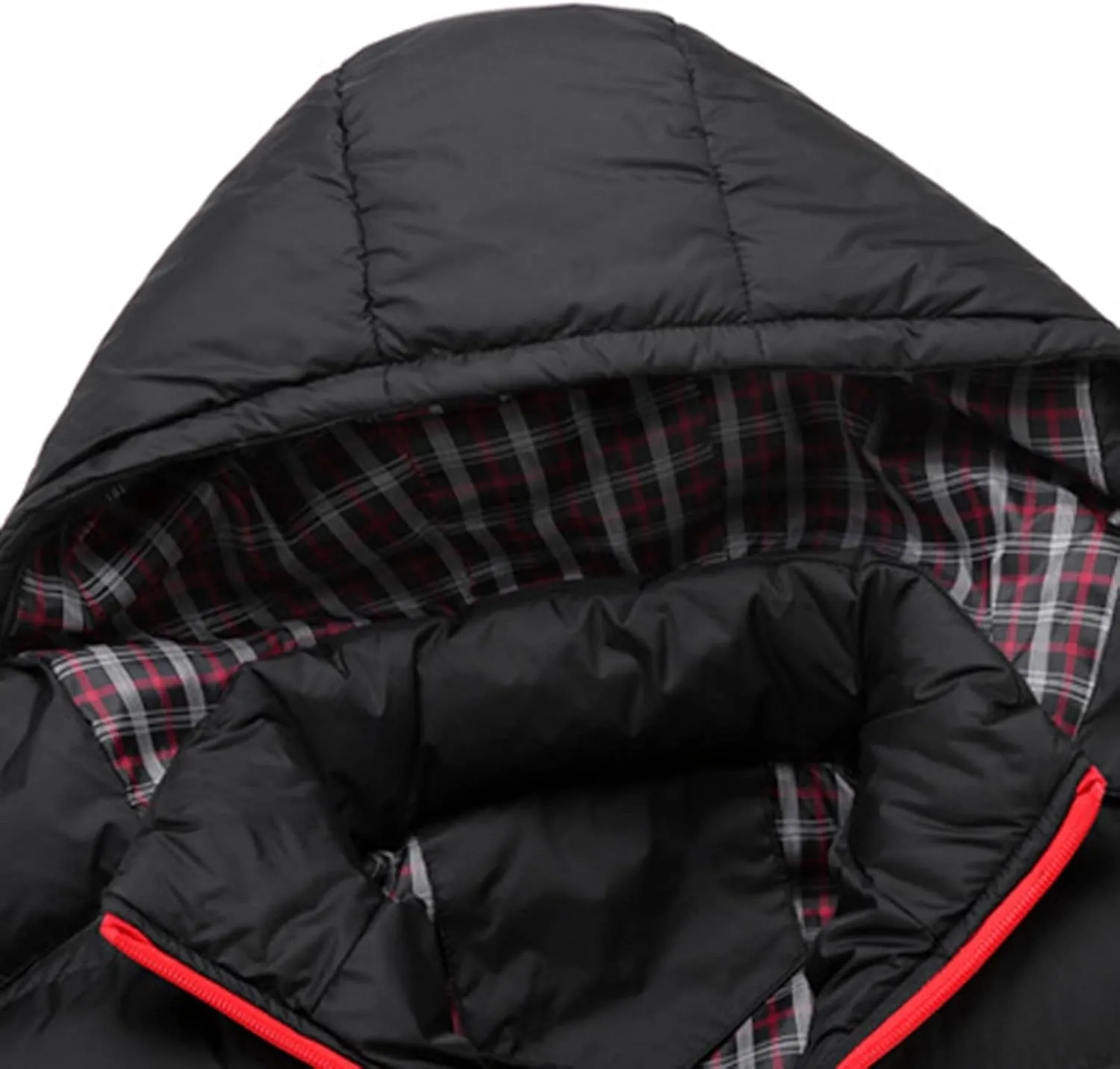 Mens Puffer Jacket Fashion Casual Solid Color Zipper Pocket Cotton Padded Jacket Coat Winter Jackets Warm Puffer