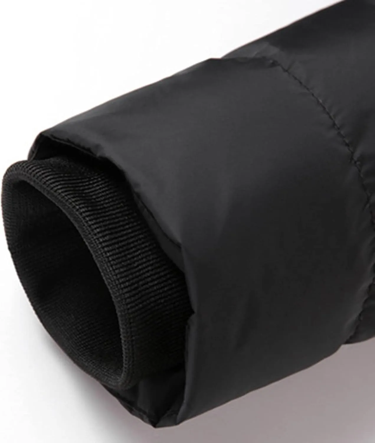 Mens Puffer Jacket Fashion Casual Solid Color Zipper Pocket Cotton Padded Jacket Coat Winter Jackets Warm Puffer