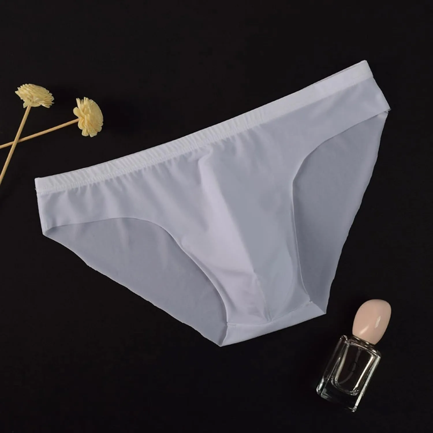 Men's Sexy Pouch G-String Underwear Men's Athletic Support Underwear Love Gifts for Boyfriend Organic Cotton Boxers