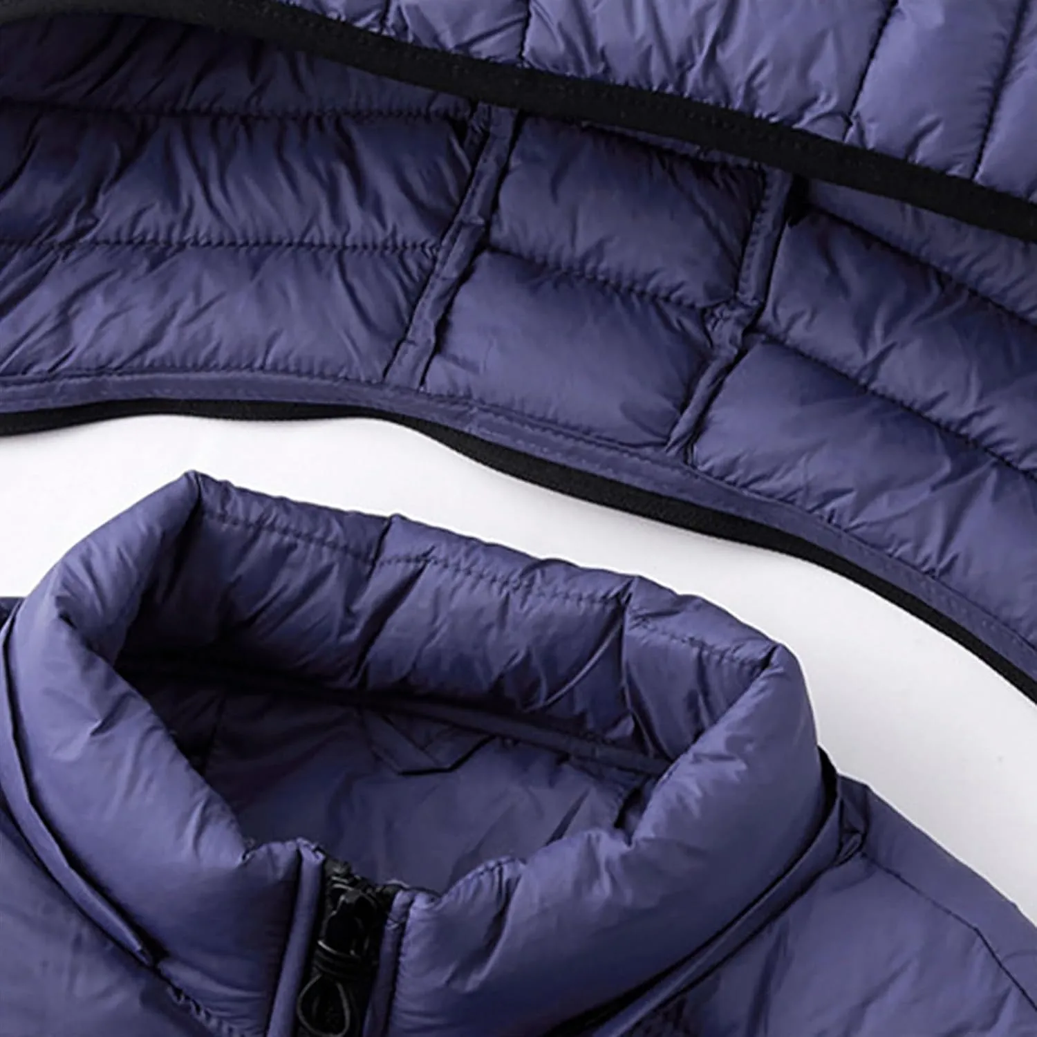 Men's Snow Waistcoat Fall Winter Warm Cotton Padded Sleeveless Jackets Plus Size Zipper Vest Coat Overcoat Outwear
