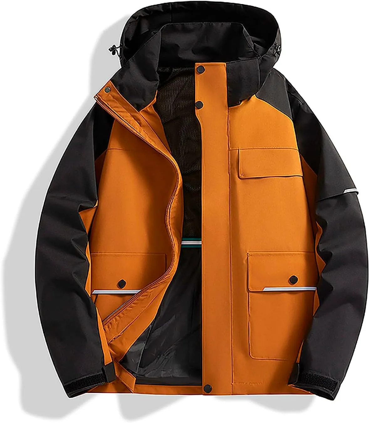 Mens Windbreaker Jackets Lightweight Rain Jacket Men Waterproof Casual Easy-Care Zip Up Versatile Outdoor Activitie Coat