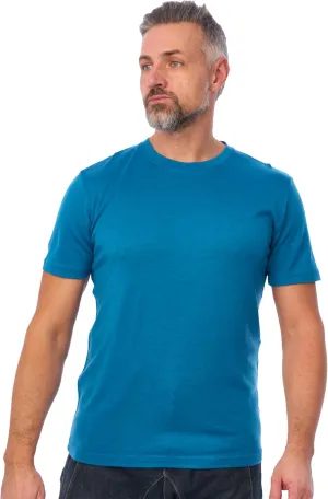 Merino Wool T-Shirt Mens - Short Sleeve Merino Wool Shirts for Men Sport Lightweight Thermal Base Layer Hiking Tshirt