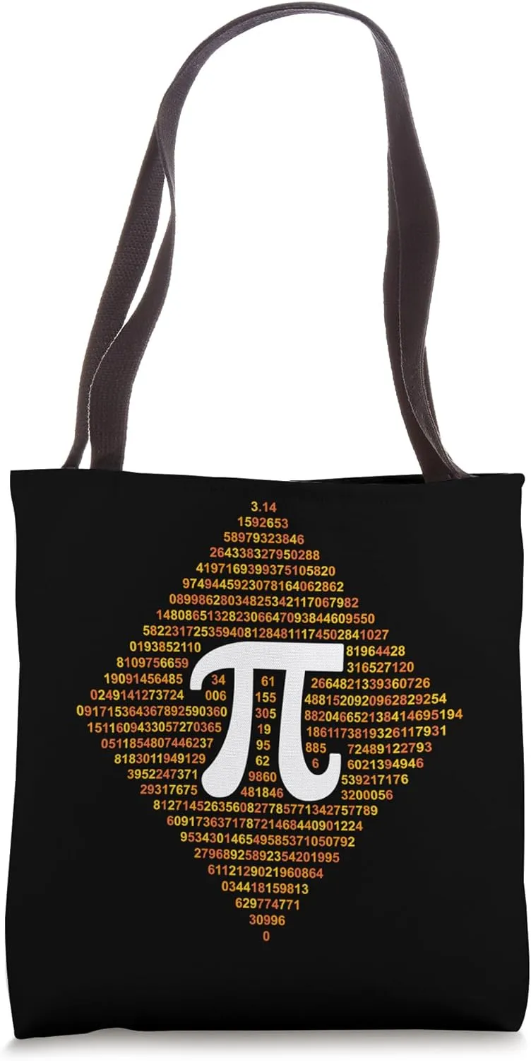 National Pi Day Lover Tee for Funny Math Science Teachers Tote Bag