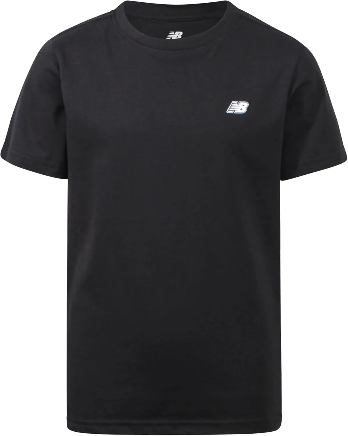 New Balance Boys' T-Shirt - Classic Cotton Active T-Shirt for Boys' - Kids Youth Crewneck Short Sleeve Shirt (8-20)