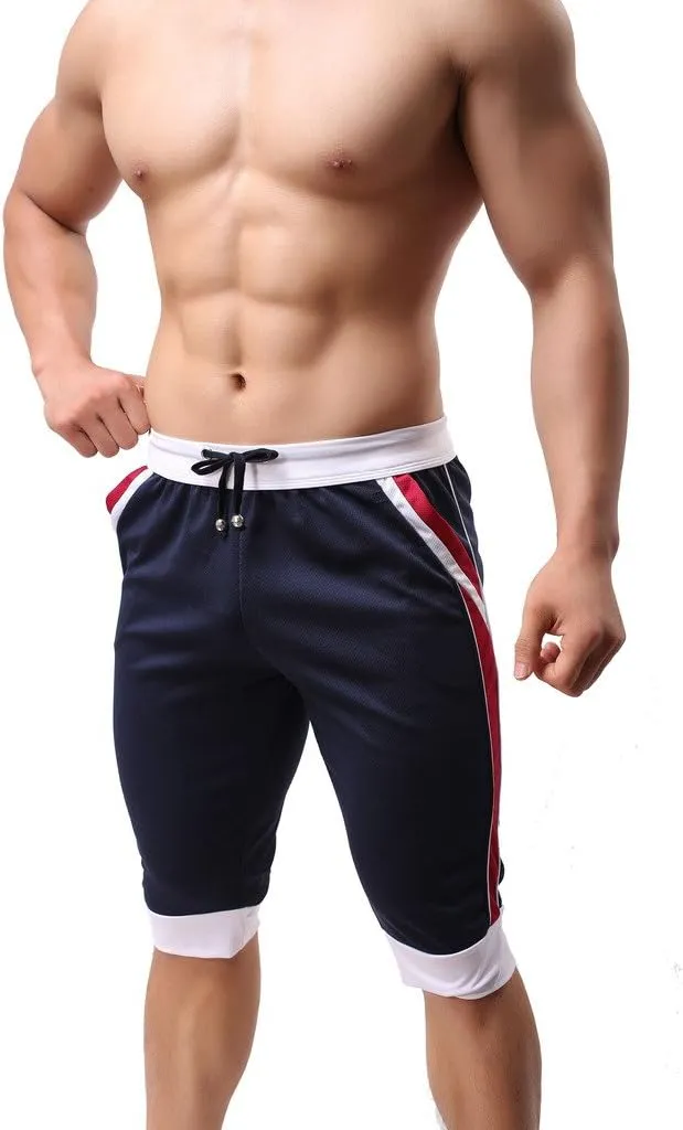 ONEFIT Men's Fashion Sports Pants Summer Thin Section Pants Capri Pants Shorts