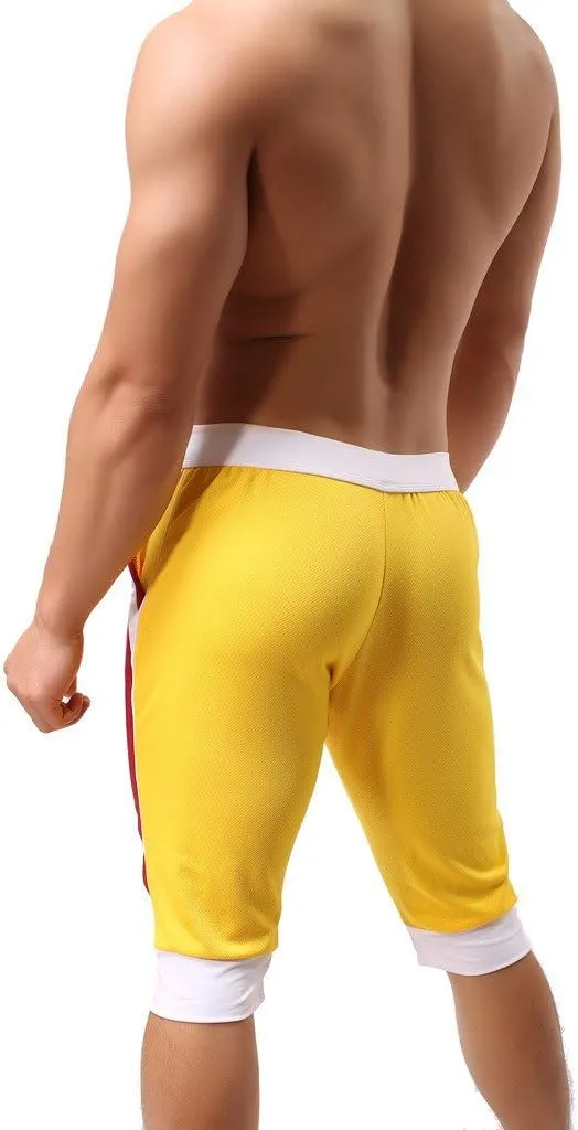 ONEFIT Men's Fashion Sports Pants Summer Thin Section Pants Capri Pants Shorts