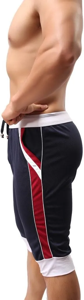 ONEFIT Men's Fashion Sports Pants Summer Thin Section Pants Capri Pants Shorts