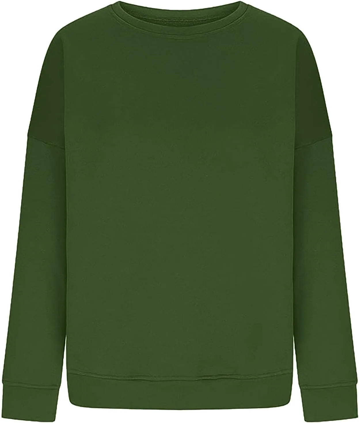 Oversized Crewneck Sweatshirt Women Fall Fashion 2023 Long Sleeve Drop Shoulder Hoodie Sweatshirts Casual Pullover Tops