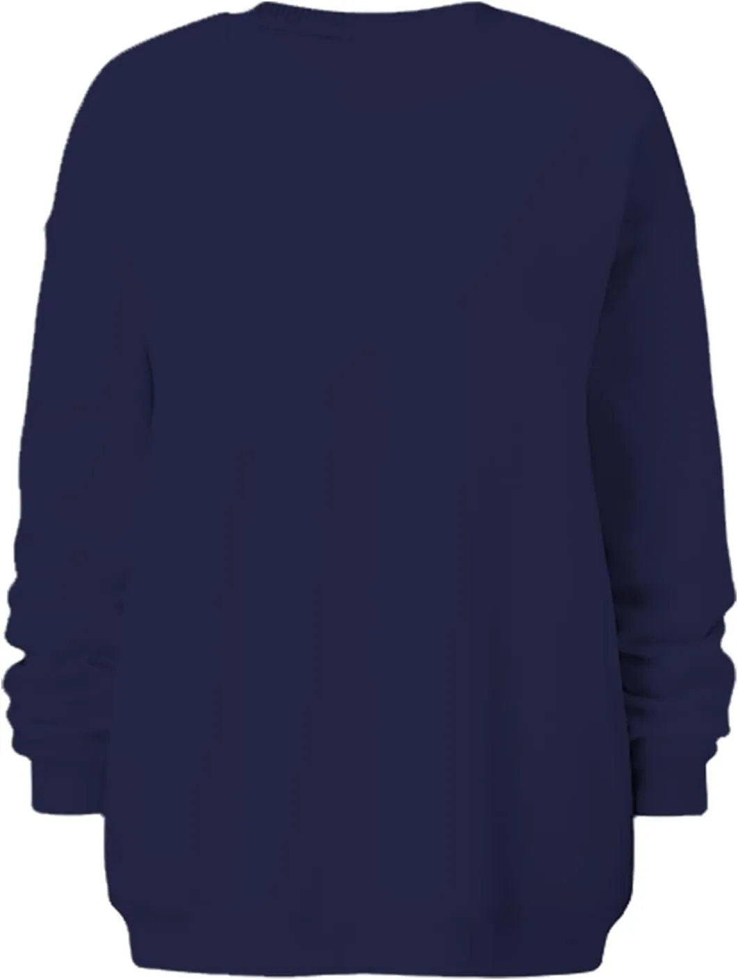 Oversized Crewneck Sweatshirt Women Trendy y2k Clothes Teen Girls Long Sleeve Drop Shoulder Pullover Fleece Sweatshirts