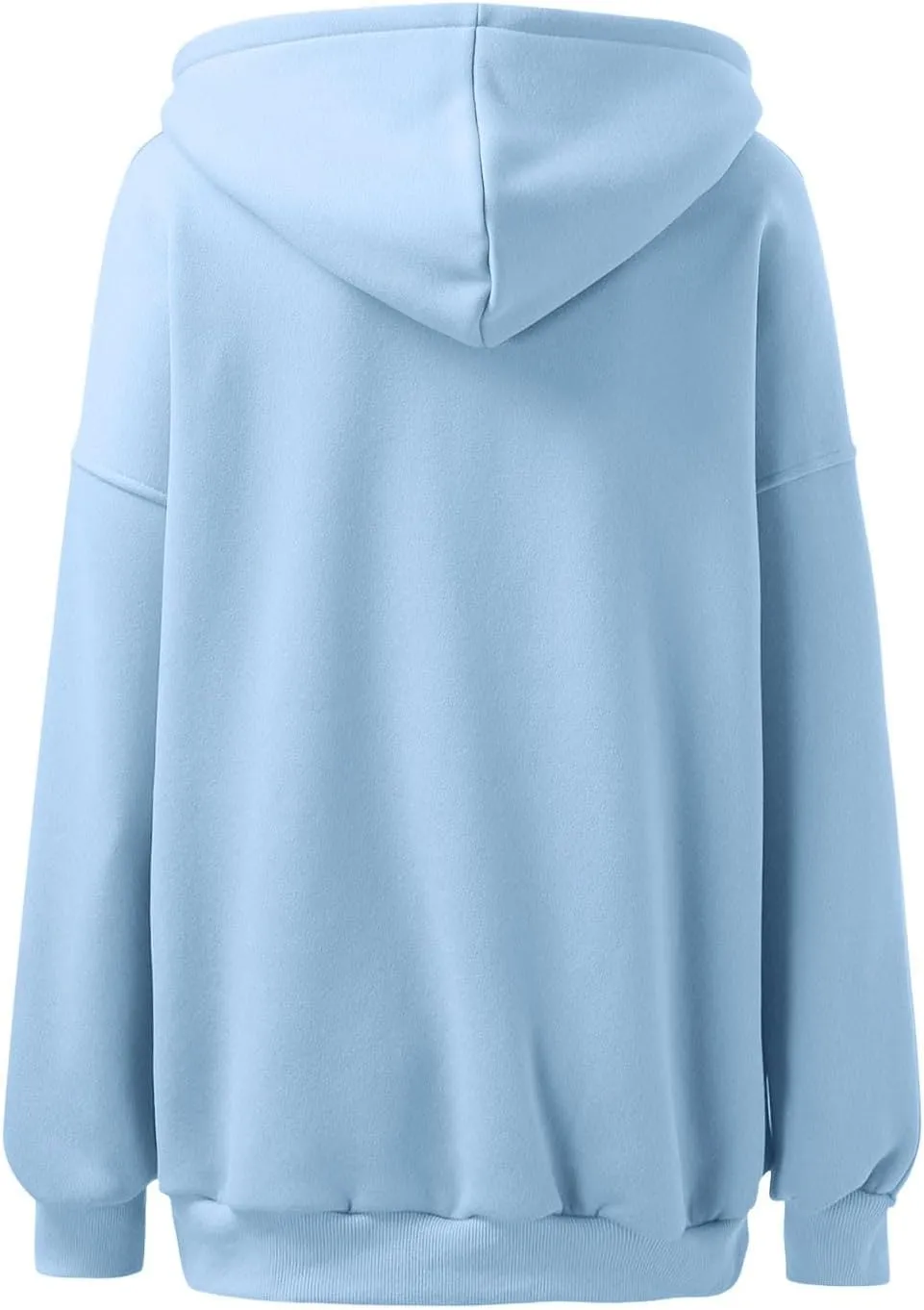Oversized Hoodies Hoodies For Women Comfort Sweatshirt Fall Long Sleeve Fleece Lined Hoodies V Neck Oversized