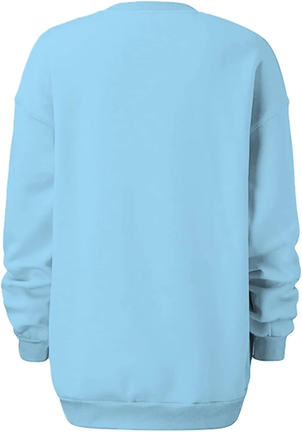 Oversized Long Sleeve Sweatshirts For Women 2023 Fall Fashion Crewneck Sweatshirt Solid Casual Loose Pullover Tops