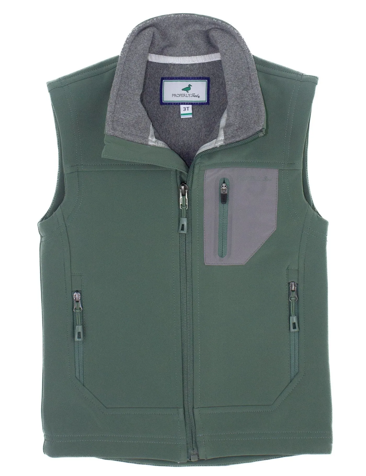 Peak Softshell Vest - Ivy