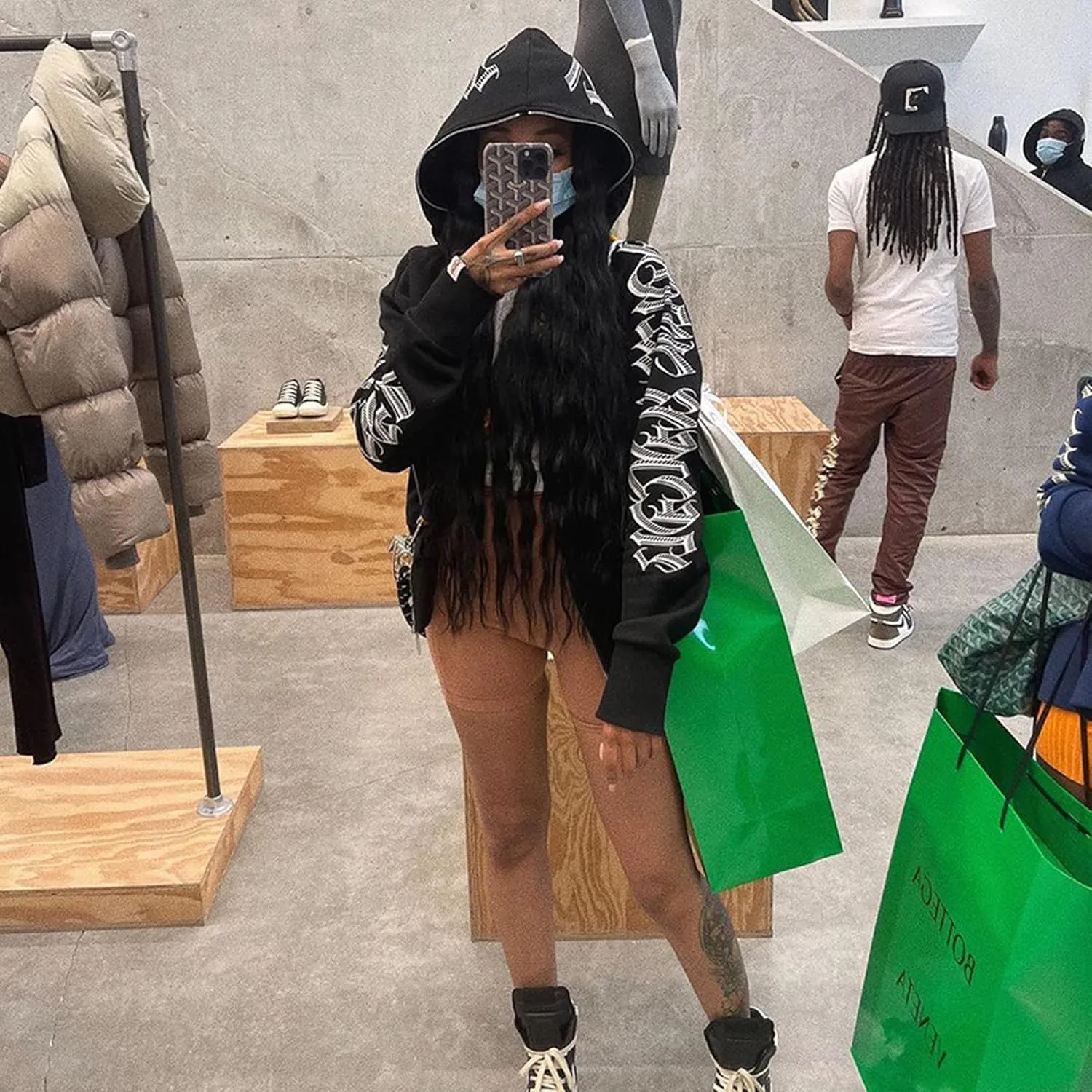 Pink Spider Full Zip Hoodie Y2k Rhinestone Skull Streetwear Skeleton Hoodies Goth Grunge Oversized Jacket