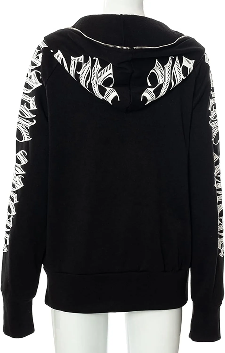 Pink Spider Full Zip Hoodie Y2k Rhinestone Skull Streetwear Skeleton Hoodies Goth Grunge Oversized Jacket
