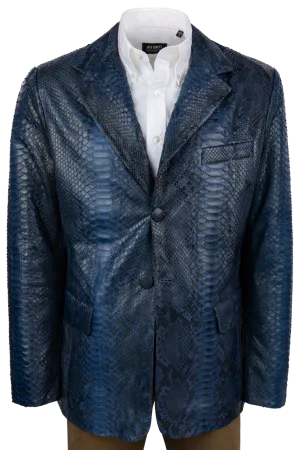Pinto Ranch Blue Python Sport Coat