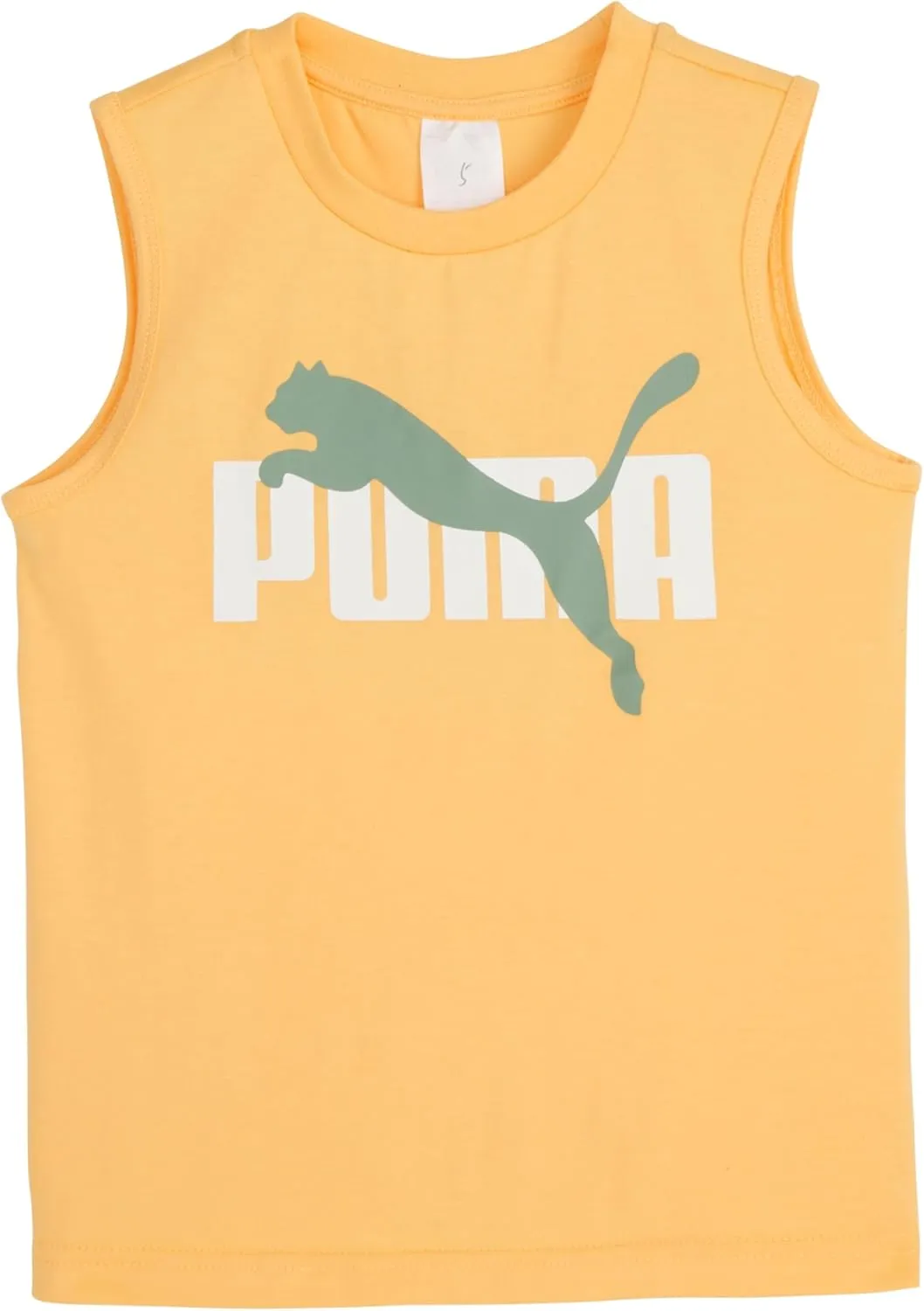 PUMA boys 3 Piece Set, Short Sleeve Cotton Jersey T-shirt and Muscle Tee & Matching Short