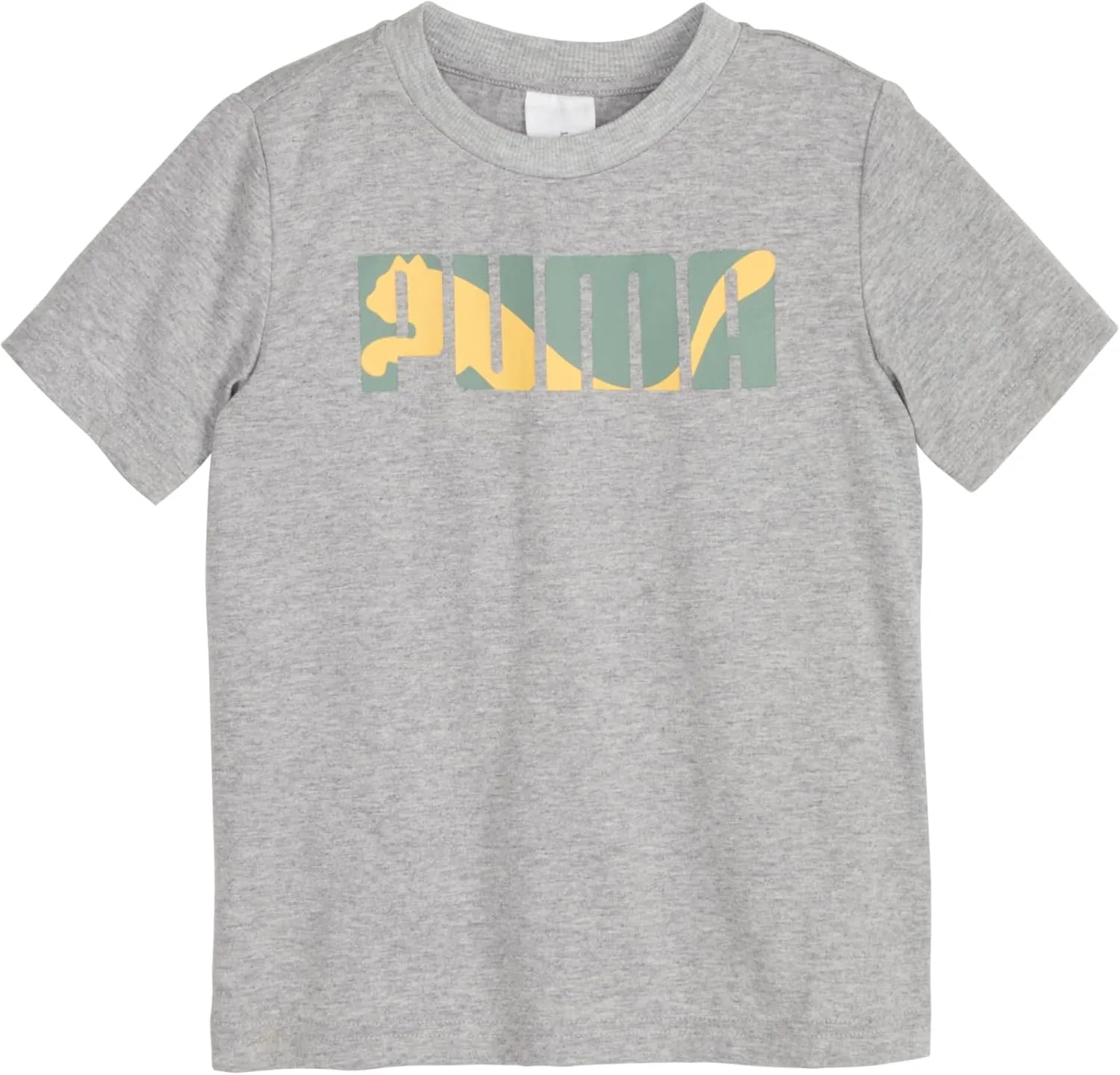 PUMA boys 3 Piece Set, Short Sleeve Cotton Jersey T-shirt and Muscle Tee & Matching Short
