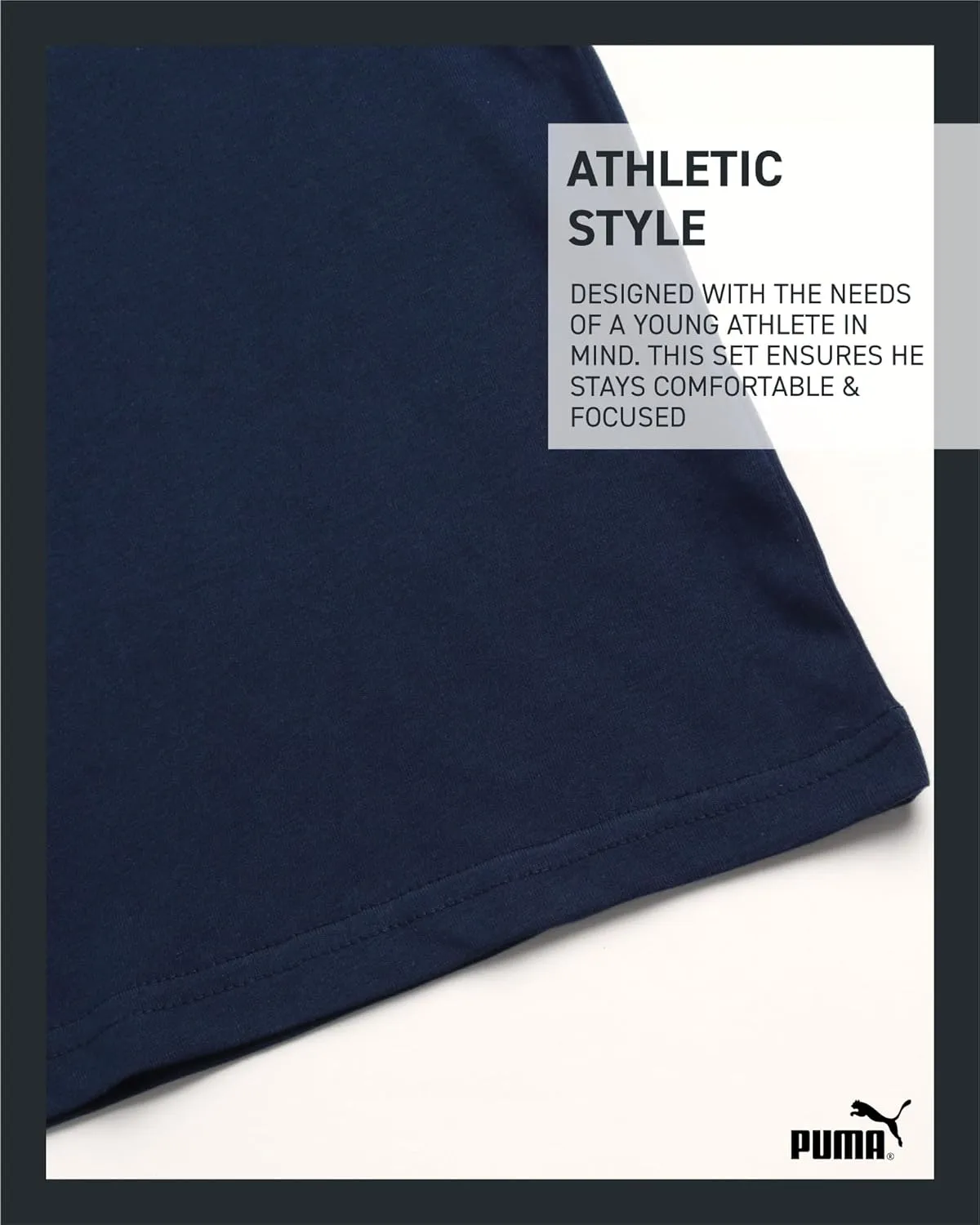 PUMA Boys' T-Shirt - Cat Logo T-Shirt for Boys - Athletic Crewneck Short Sleeve Tee (S-XL)