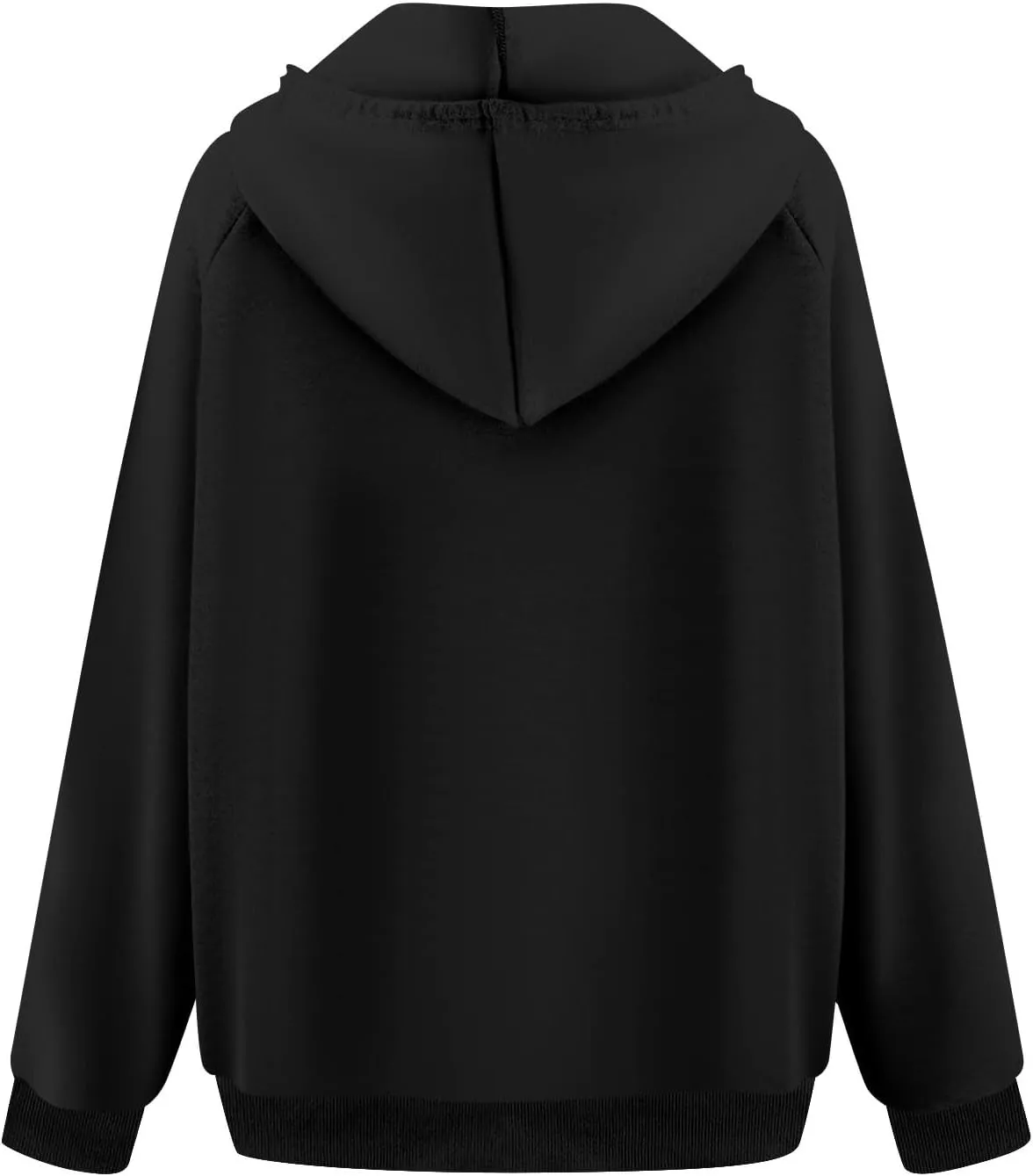 Quarter Zip Pullover Women,2024 Fall Casual Loose Oversized Hoodies Plain Long Sleeve Shirts With Kangaroo Pockets