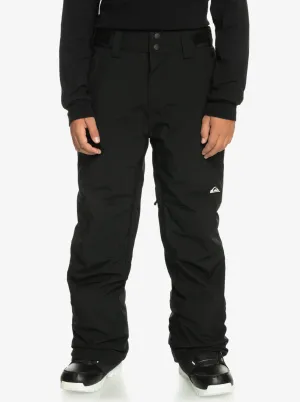 Quiksilver Youth Estate Technical Snow Pants True Black EQBTP03051-KVJ0