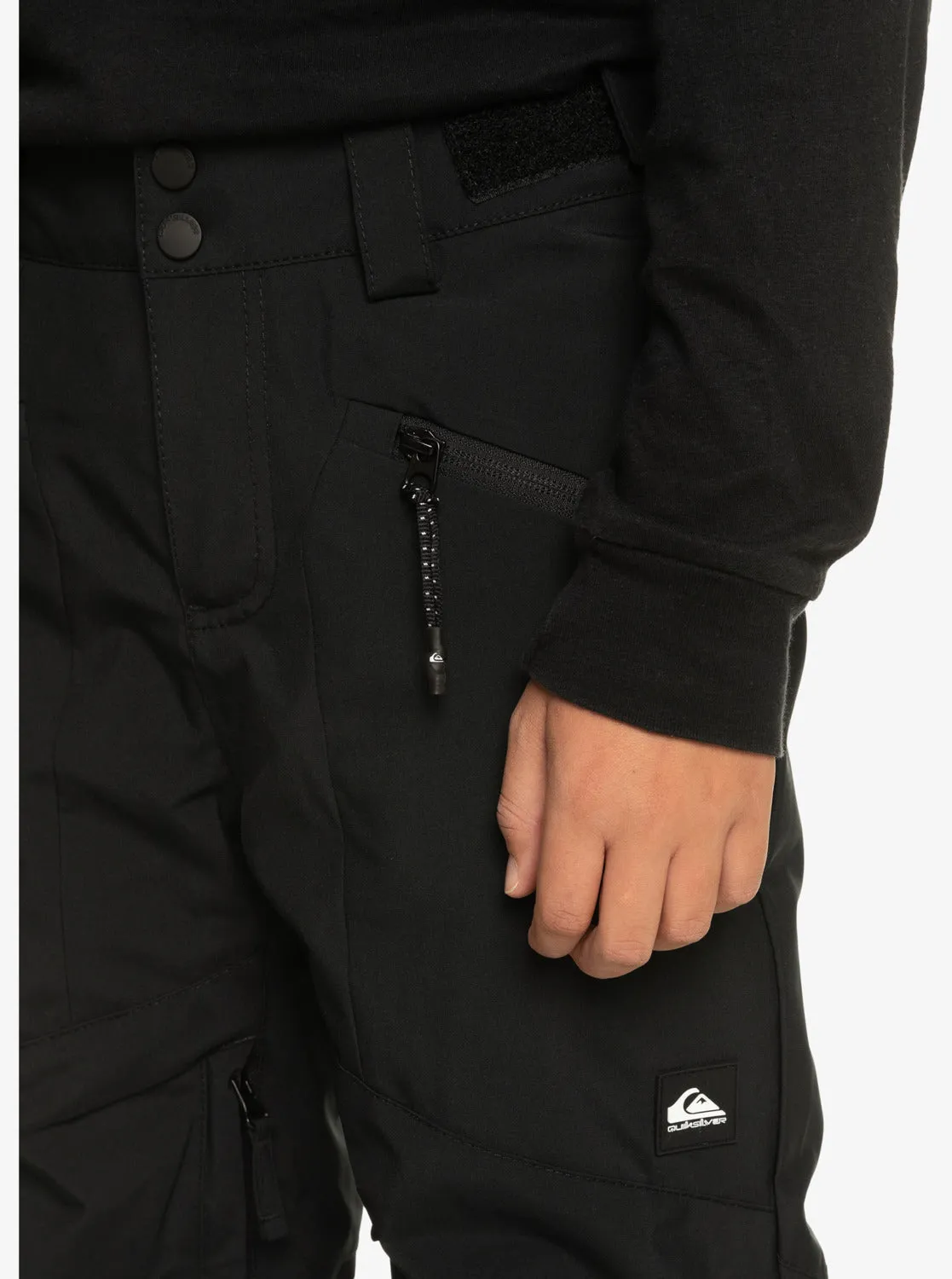 Quiksilver Youth Estate Technical Snow Pants True Black EQBTP03051-KVJ0