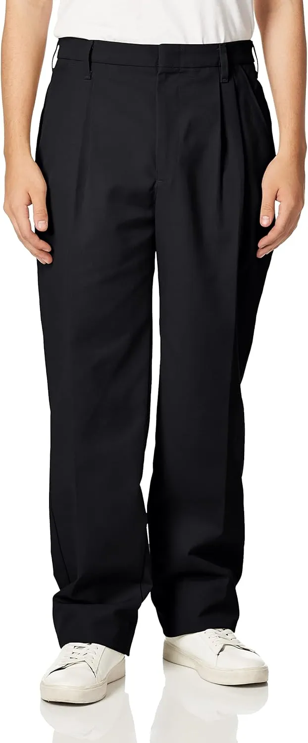Red Kap Men's Executive Double Pleated Twill Work Slacks