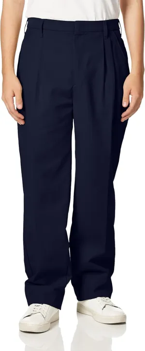 Red Kap Men's Executive Double Pleated Twill Work Slacks