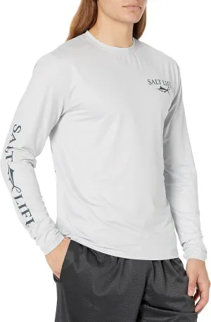 Salt Life Men's Dragnet SLX Long Sleeve Classic Fit Shirt