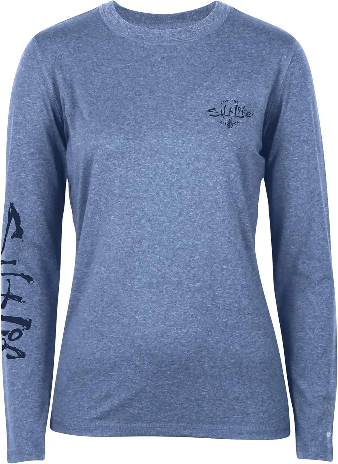 Salt Life Women's Simply Salty Long Sleeve Performance Shirt