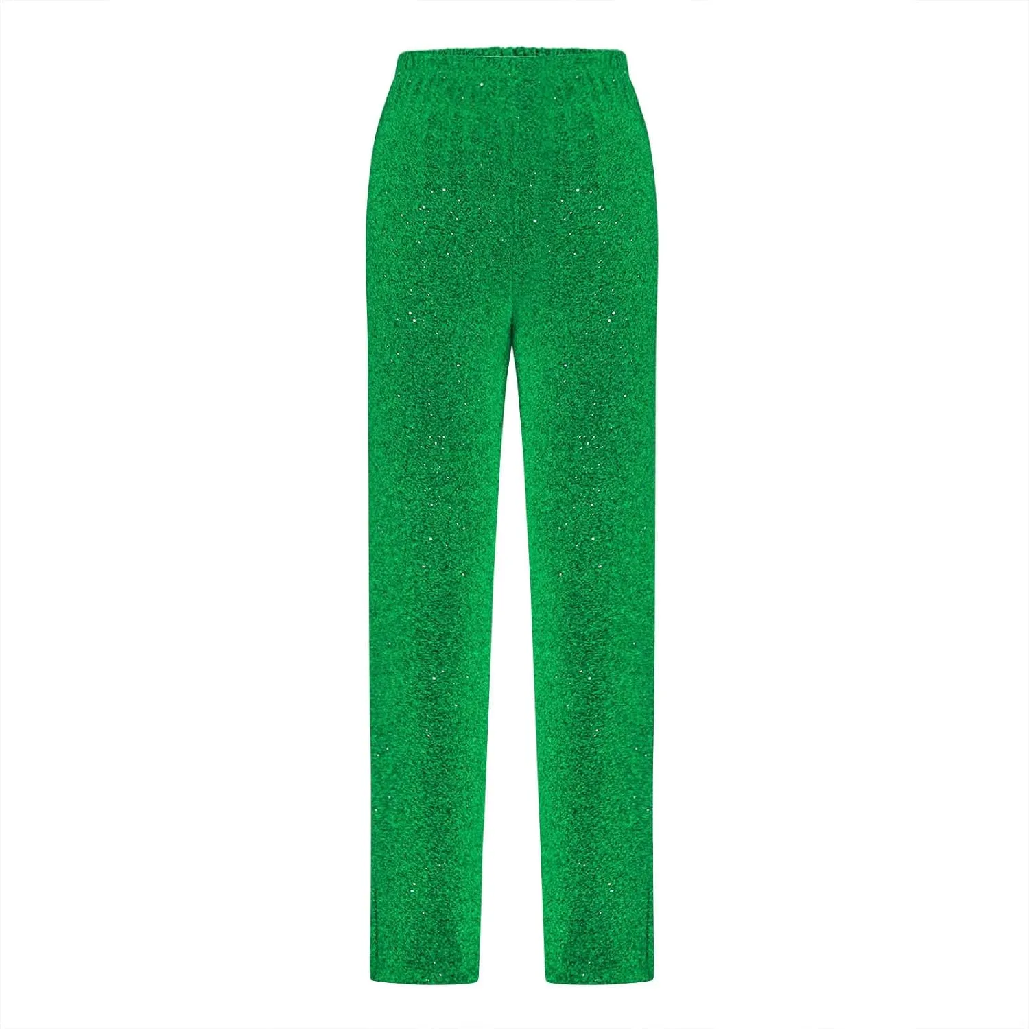 Sequin Print Pants Women Fashion Y2K Yoga Workout Leggings Stretch High Waisted Elastic Streetwear Cozy Lounge Slacks