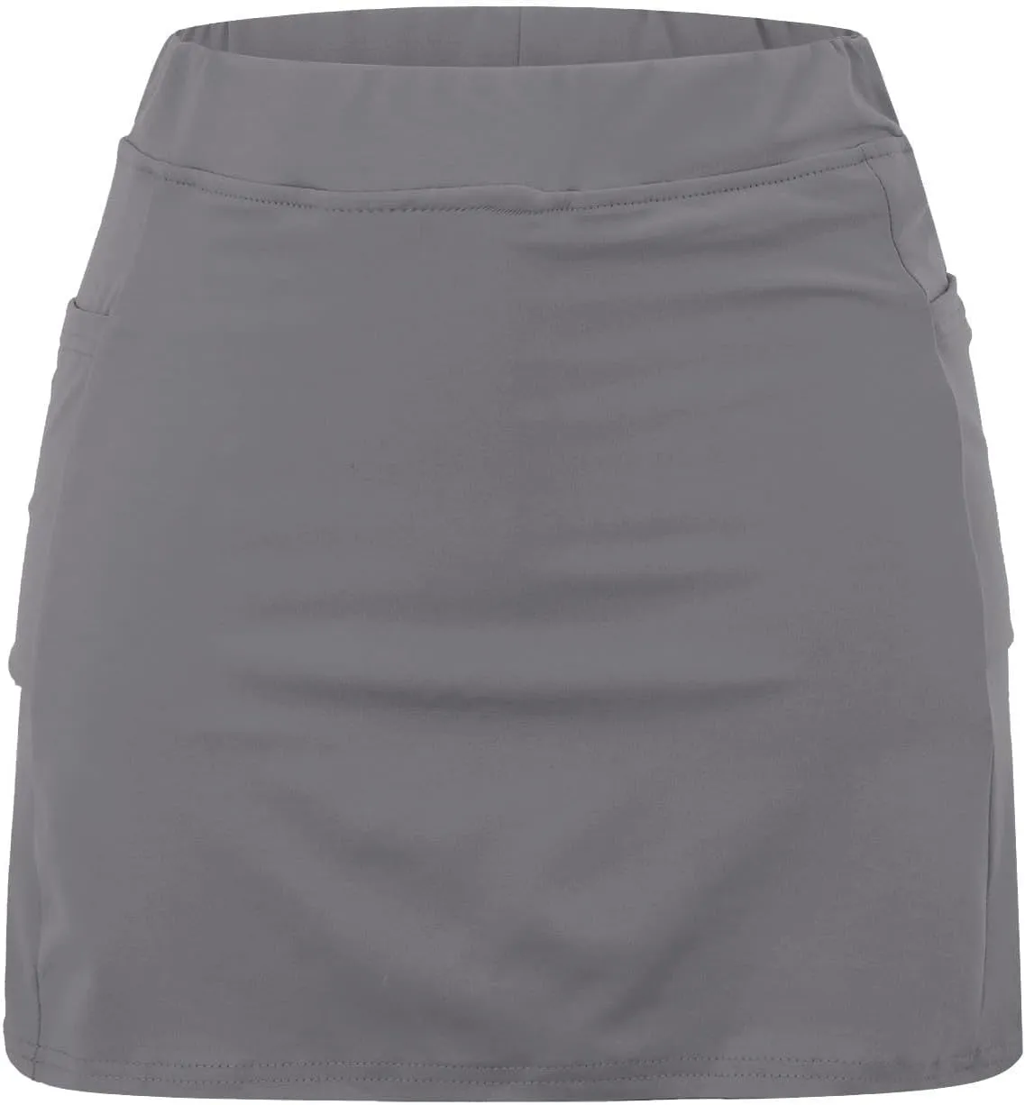 Skorts for Woman Athletic Yoga Culottes Tummy Control High Waist Shorts Running Gym Workout Skirt with Pockets